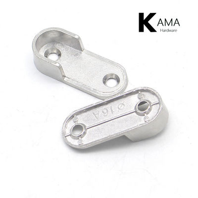 O hardware oval dos encaixes da mobília engrossou os suportes do suporte da tubulação de 16mm