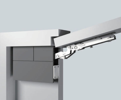 A porta deslizante abaixa o hardware folheado a níquel dos encaixes da mobília do rolo da roda da janela